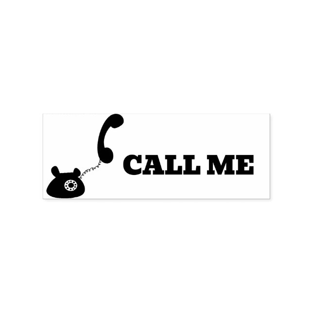 Call Me Rubber Stamp (Imprint)