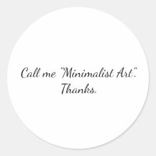 Call me Sticker