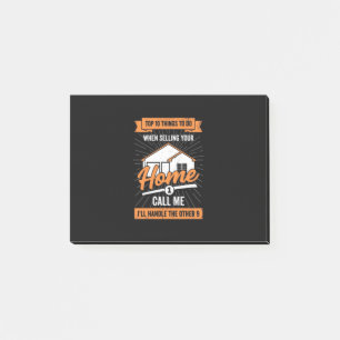 Call Me When Selling Your Home Post-it Notes