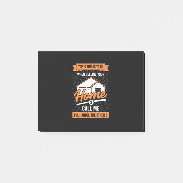Call Me When Selling Your Home Post-it Notes (Front)