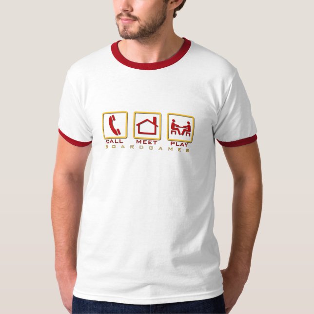 Call Meet Play T-Shirt (Front)