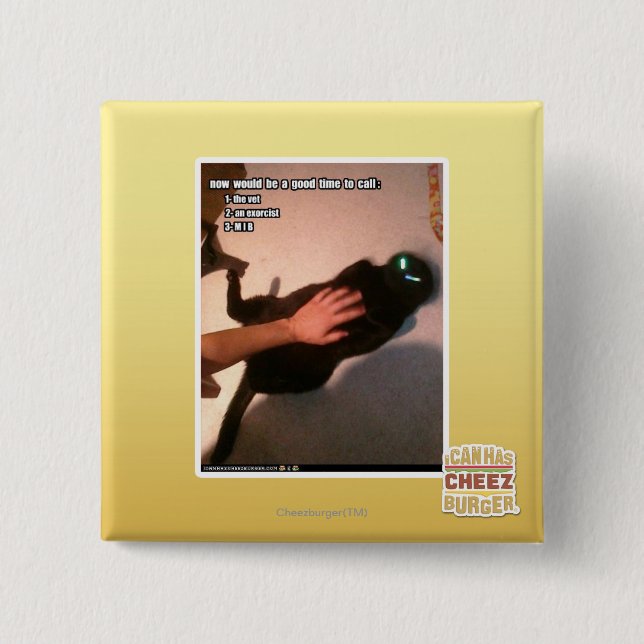 Call MIB 15 Cm Square Badge (Front)