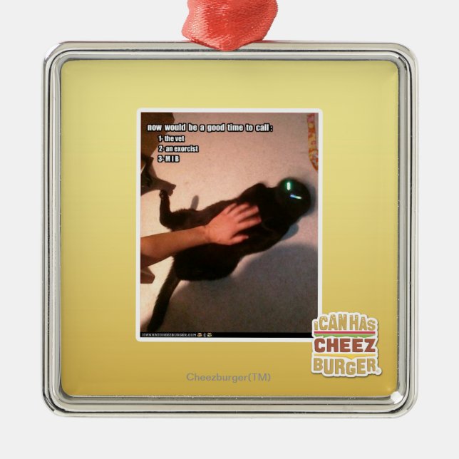 Call MIB Metal Tree Decoration (Front)