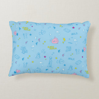 CALL MOLA Cushion(Sky Blue) Decorative Cushion