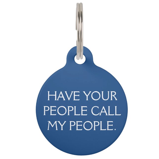 Call My People Tag (Front)