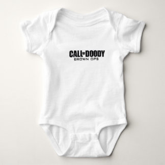 Call of Doody Brown Ops Baby Bodysuit