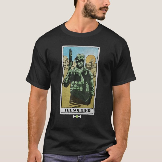Call of Duty Modern Warfare 2 The Soldier Desert C T-Shirt (Front)