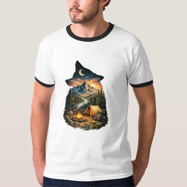Call of the Wild-Camping Adeventure T-Shirt (Front)