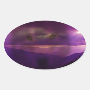 Call of the Wild Oval Sticker