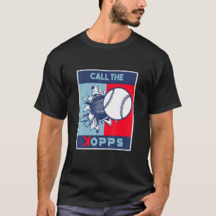 Call The Kopps Baseball Strikeout Ace K Baseball T-Shirt