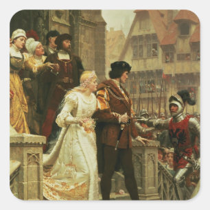 Call to Arms, 1888 Square Sticker