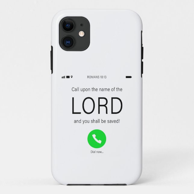 Call Upon the Name of the LORD – Christian Faith  Case-Mate iPhone Case (Back)