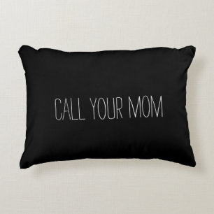 Call your mum text your mum dorm room pillow