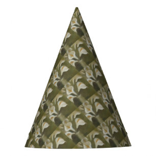Calla Cut Flowers In A Vase Artistic Still Life Party Hat