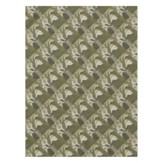 Calla Cut Flowers In A Vase Artistic Still Life Tablecloth