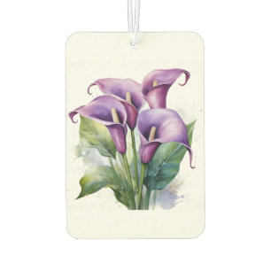 Calla Lilies Car Air Freshener