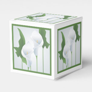 Calla Lilies Custom Party Favour Box