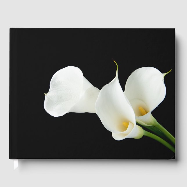 Calla Lilies Guest Book (Front)