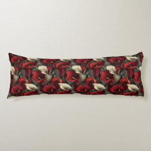 Calla Lilies Print Modern Farmhouse Victorian Wedg Body Cushion