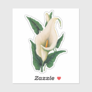 Calla Lilies Sticker