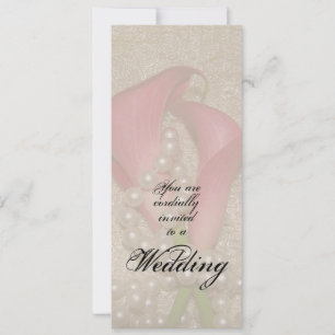 Calla Lilies Wedding Invitation
