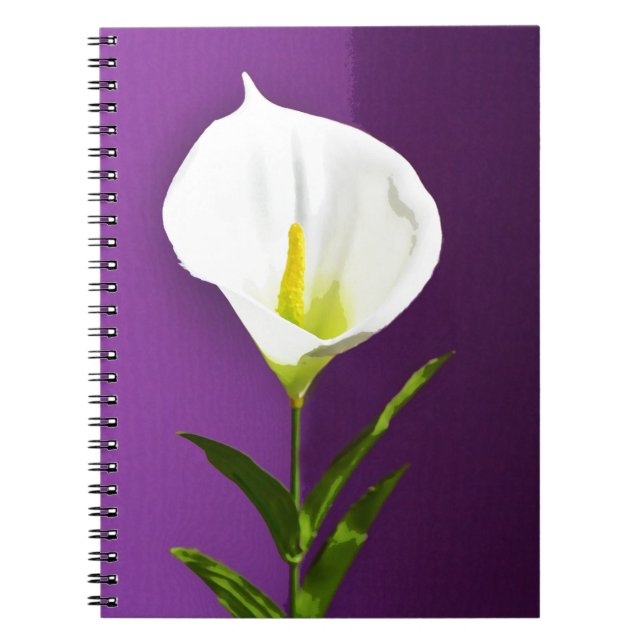 Calla Lilly Notebook (Front)