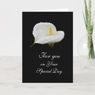 Calla Lilly: Special Day Card