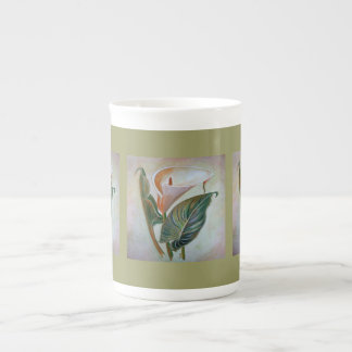 Calla Lily Beautiful Botanical Art Bone China Mug