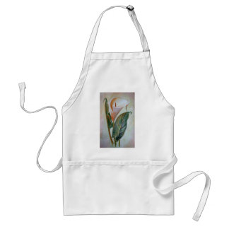 Calla Lily Beautiful Botanical Art Standard Apron
