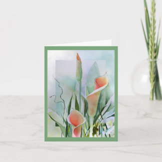 Calla Lily Blank Notecards