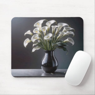 Calla Lily Bouquet Mouse Mat