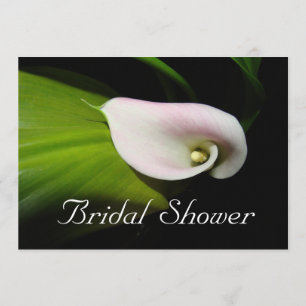 Calla Lily Bridal Shower Invitation