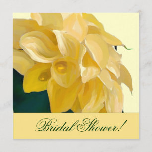 Calla Lily Bridal Shower Invitation