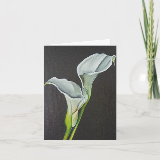 Calla Lily Card (Front)