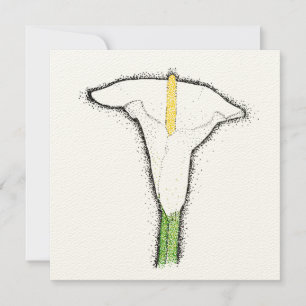 Calla Lily Card