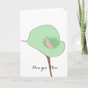 Calla Lily Card
