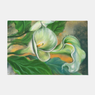 Calla Lily Flowers Doormat