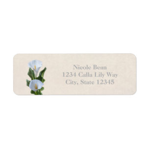 Calla Lily Flowers Floral Elegant Bridal Shower