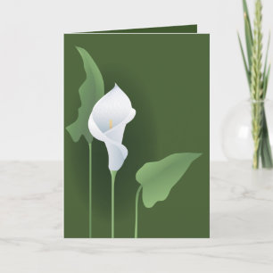 Calla Lily Greeting Card