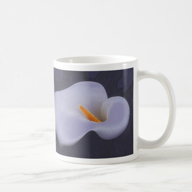 Calla Lily Illustration Beverage Mugs (Right)