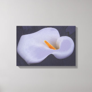 Calla Lily Illustration Canvas Wall Decor