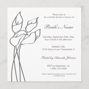 Calla Lily Invite