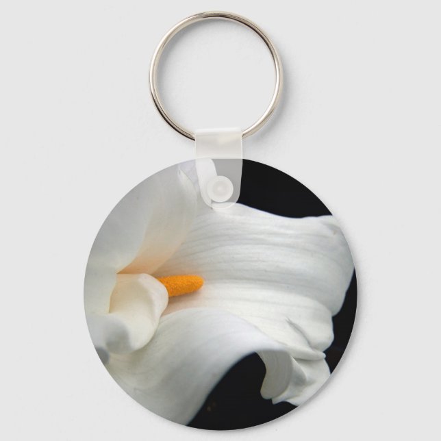 Calla lily key ring (Front)