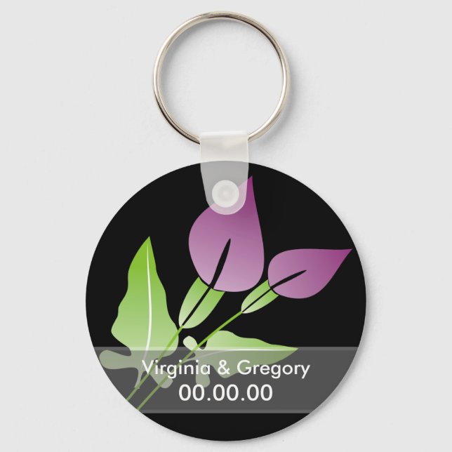 Calla Lily Keychains (Front)