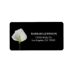 Calla Lily Label