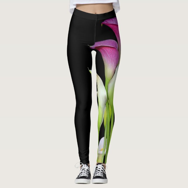Calla Lily Leggings (Front)