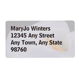 Calla Lily Mailing & Shipping Labels