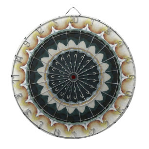 Calla Lily Mandala Dartboard