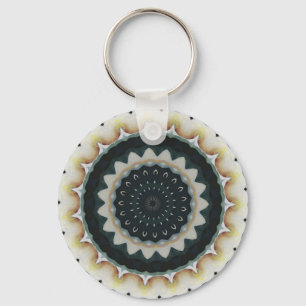 Calla Lily Mandala Key Ring