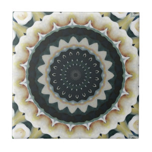 Calla Lily Mandala Tile